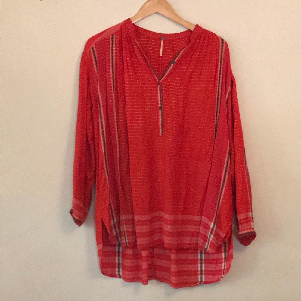 Comfy cozy Free People tunic with pockets!